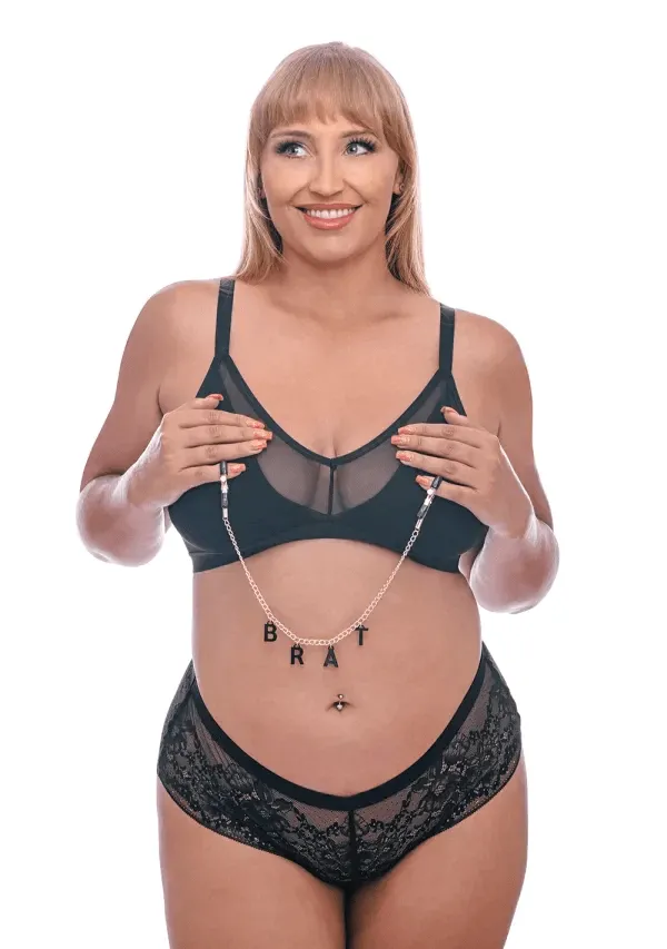 Sportsheets Brat Charmed Nipple Clamps
