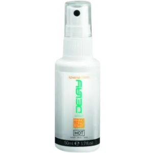 Spray intim HOT Delay Spray - Rhino Long Power. pentru întârzierea ejaculării. cu efect de răcire. 50 ml