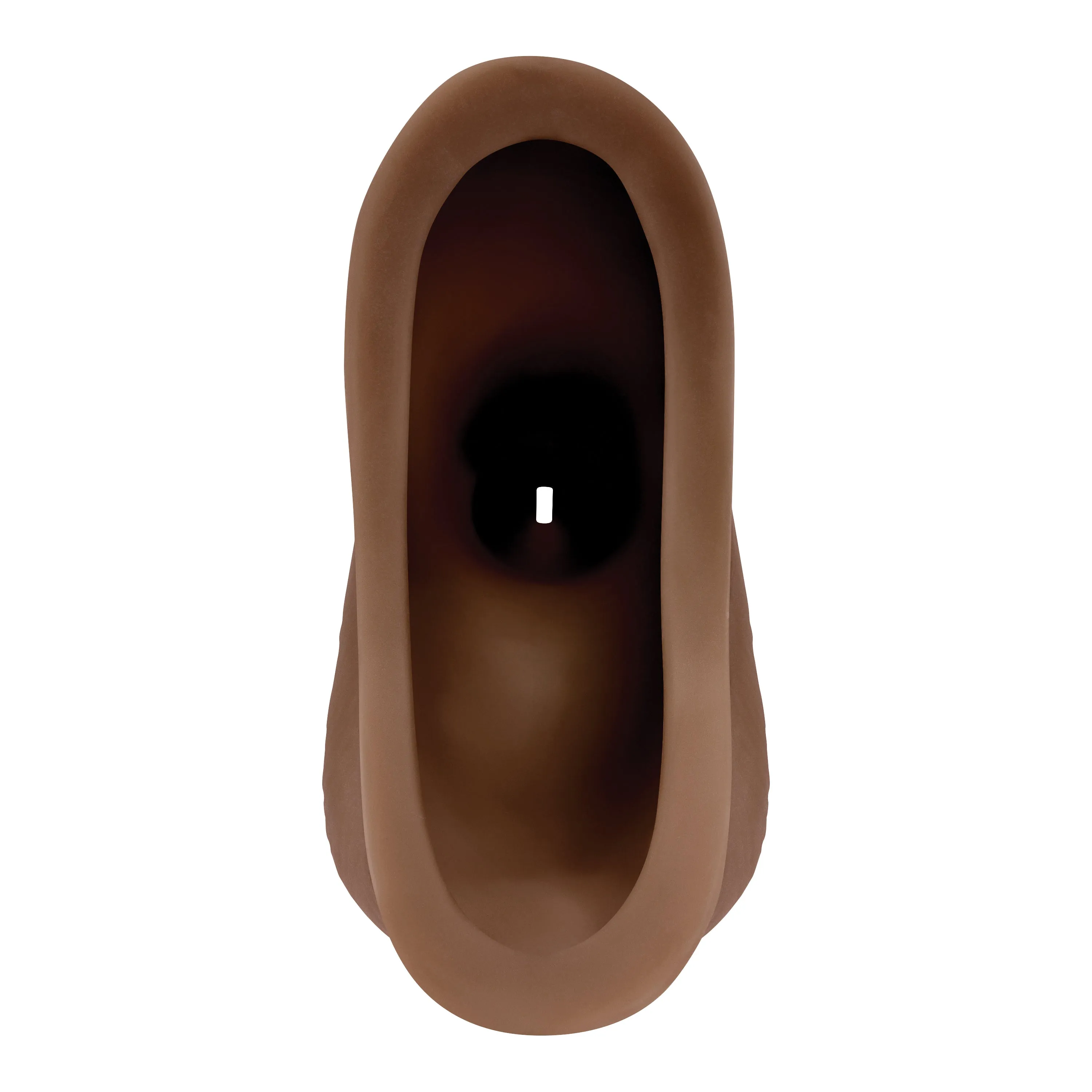 Stand to Pee TPE. Dark - Realistic Stand To Pee Funnel