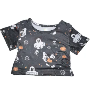Steamboat Willie Mouse Halloween Black Stuffie Shirt