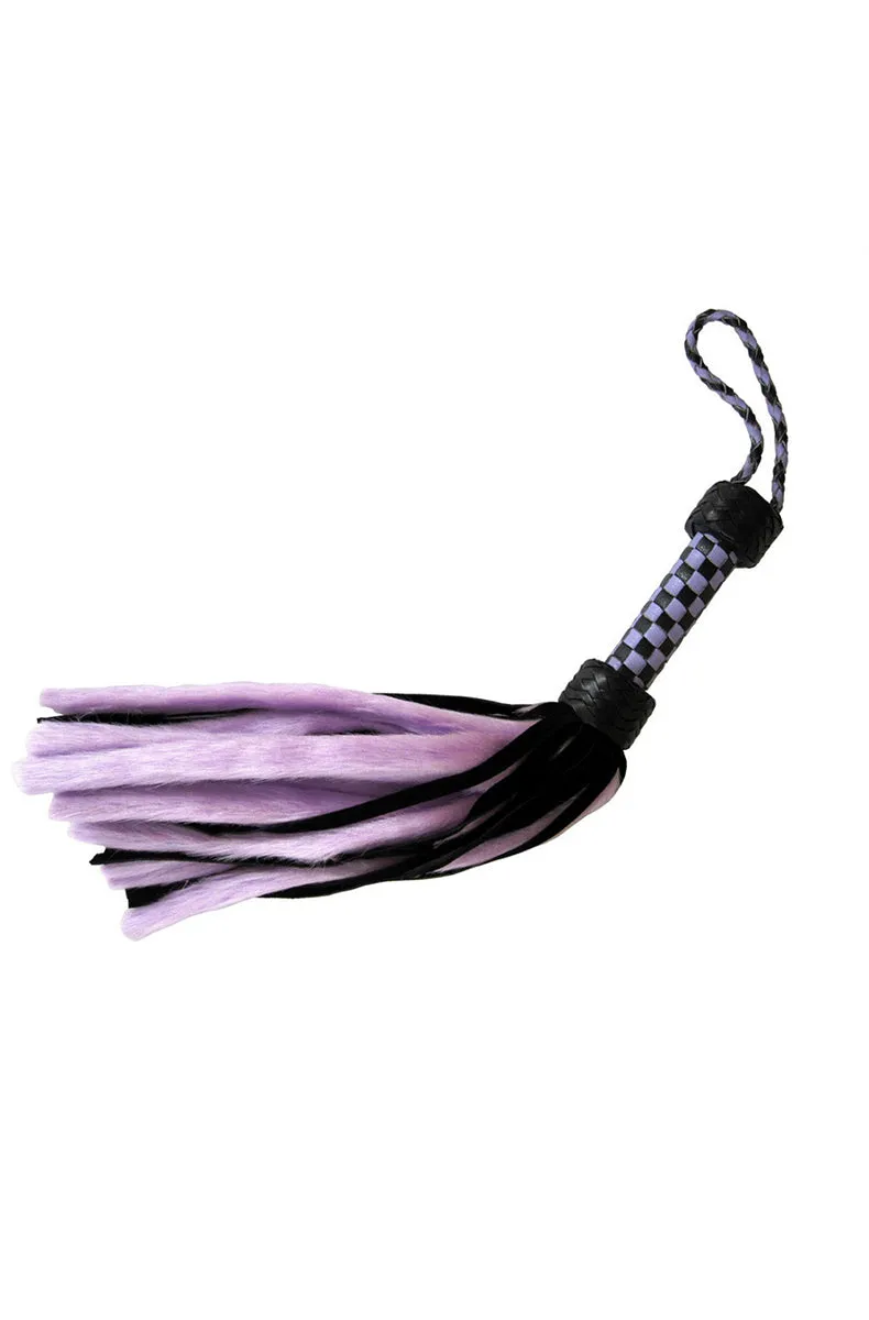 Suede and Fluff Flogger