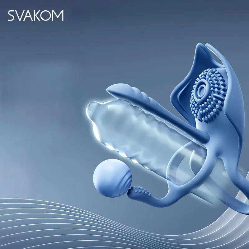 SVAKOM Basra Cocker Vibrating Cock Ring App-Controlled