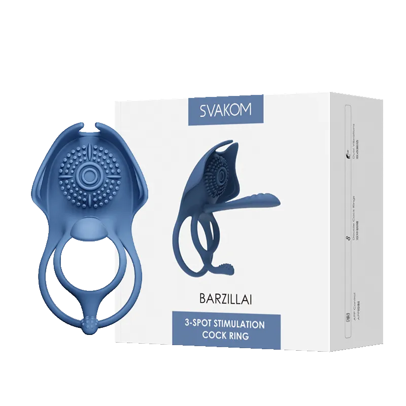 SVAKOM Basra Cocker Vibrating Cock Ring App-Controlled