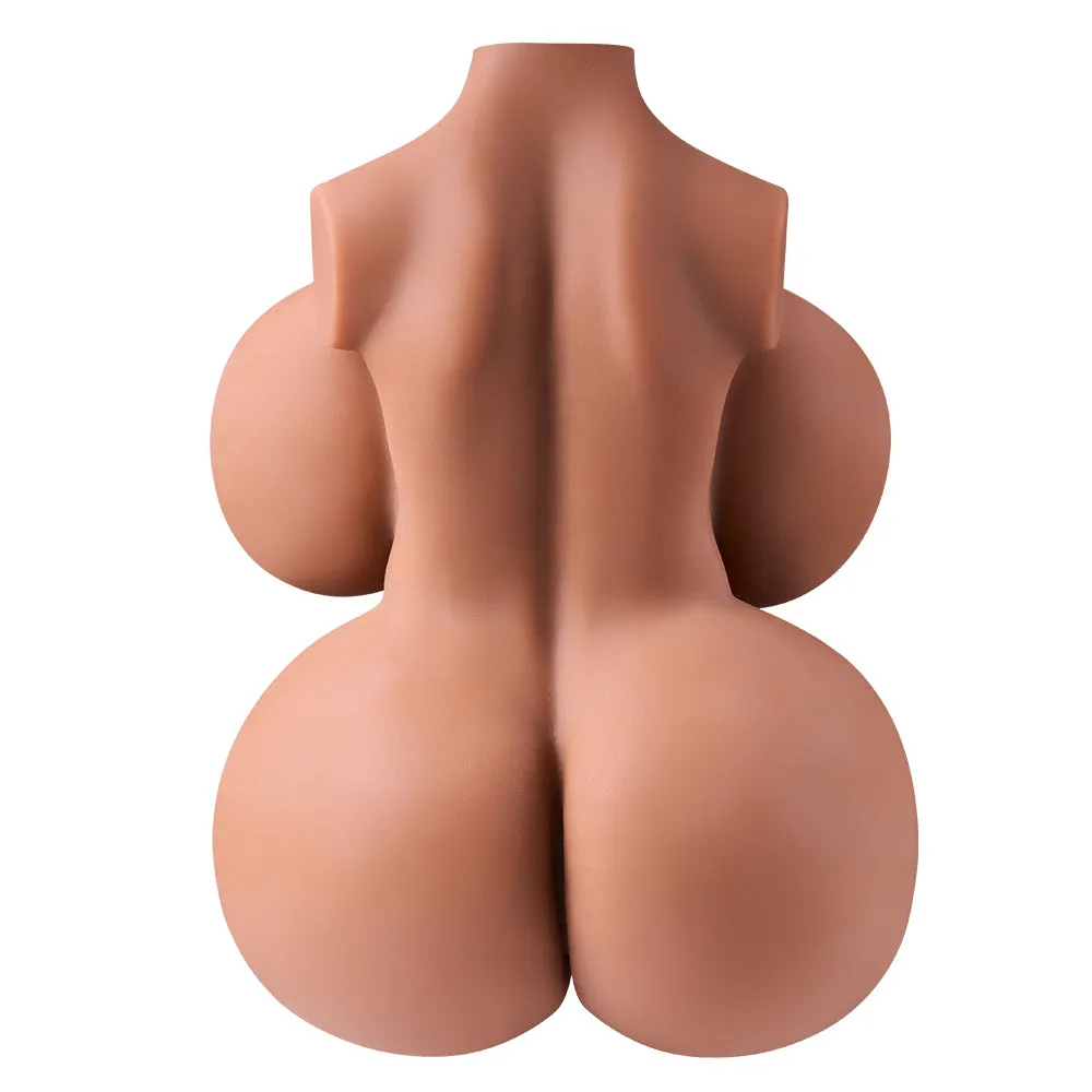 Tan Big Lucy: Torso Sex Doll Big Butt Male Masturbator