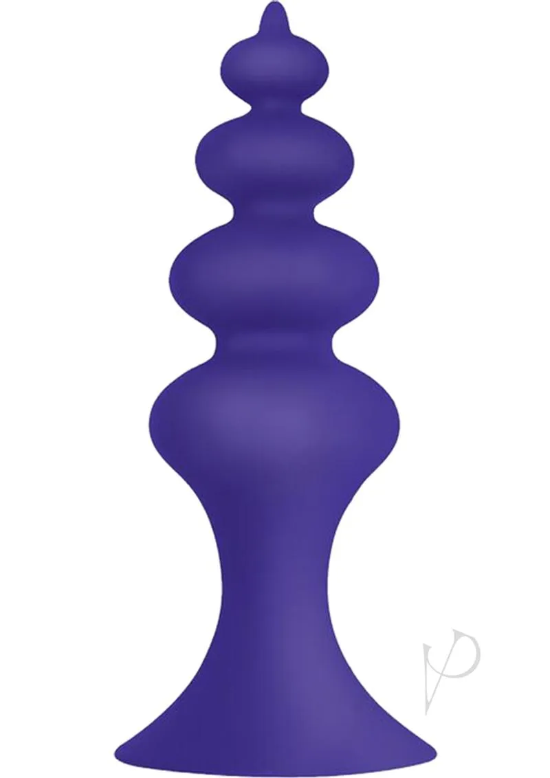 The 9 Plug and Play Silicone Tower Plum