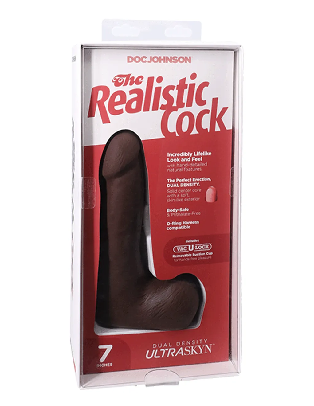 The Realistic Cock 7 inch with Balls