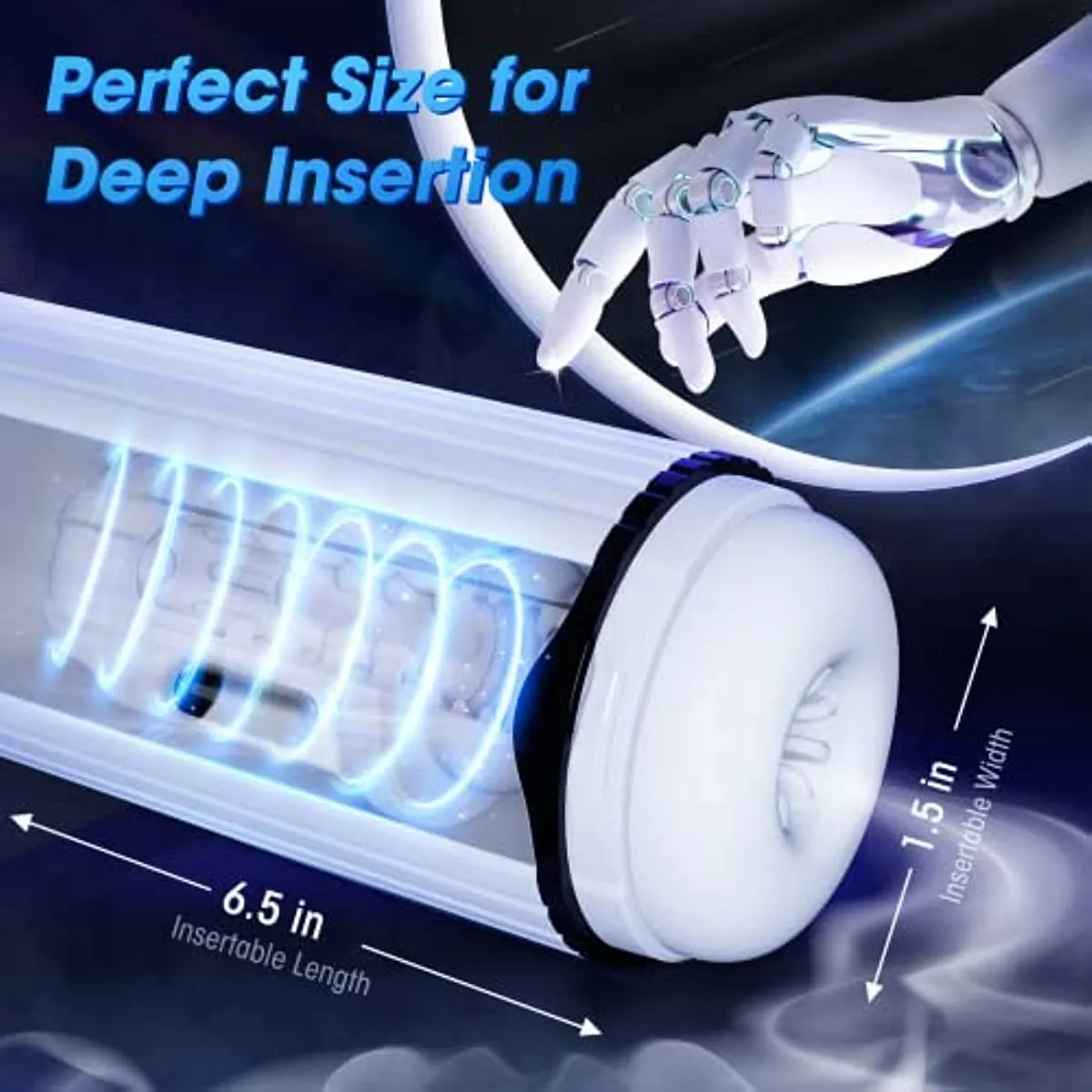Thrusting & Vibrating Masturbator with Bullet Vibrator(Only 20 are available)