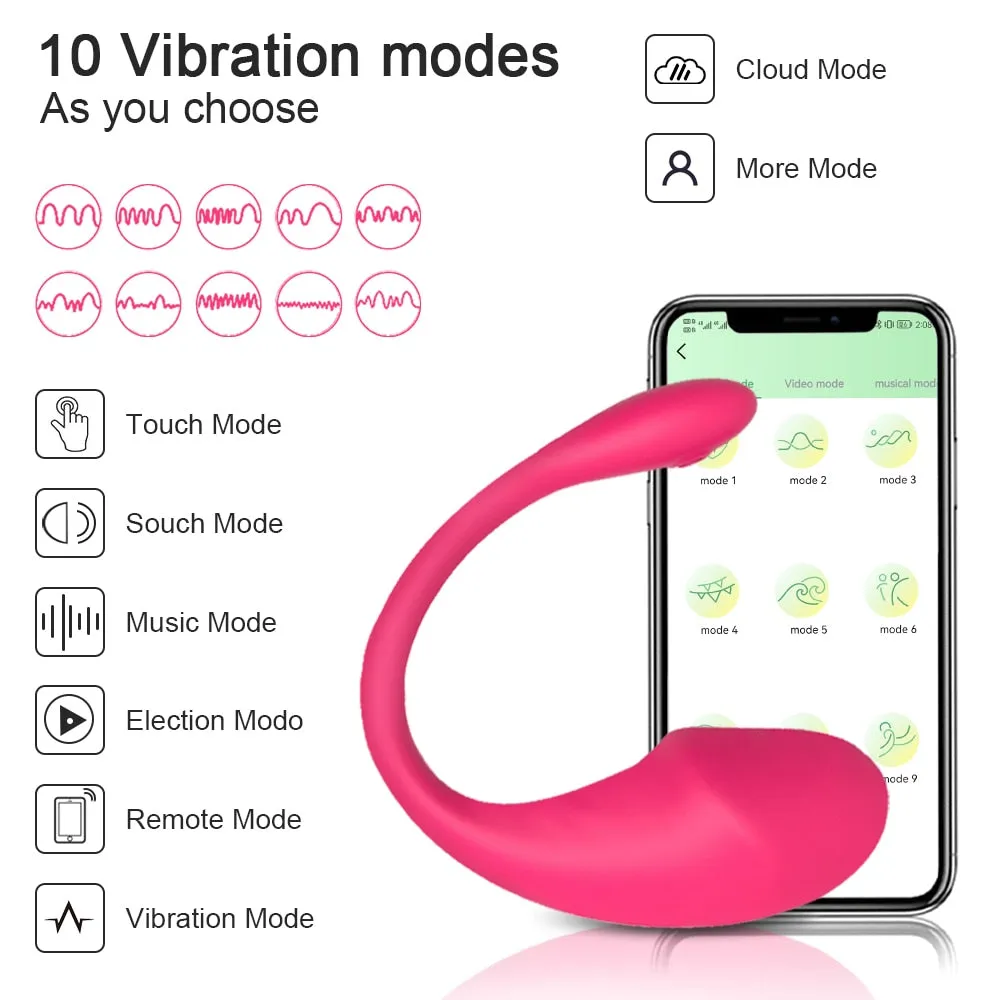 TipTwirl - Bluetooth G Spot Egg Vibrator