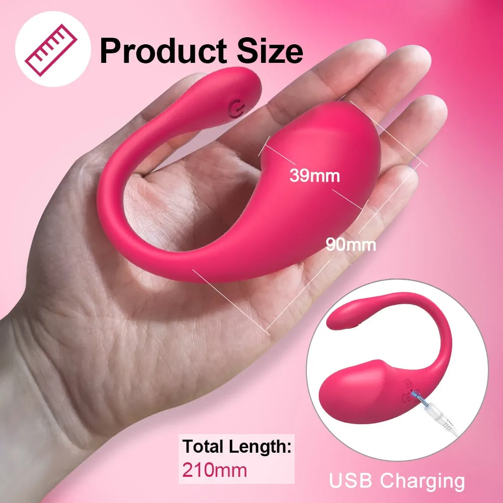 TipTwirl - Bluetooth G Spot Egg Vibrator