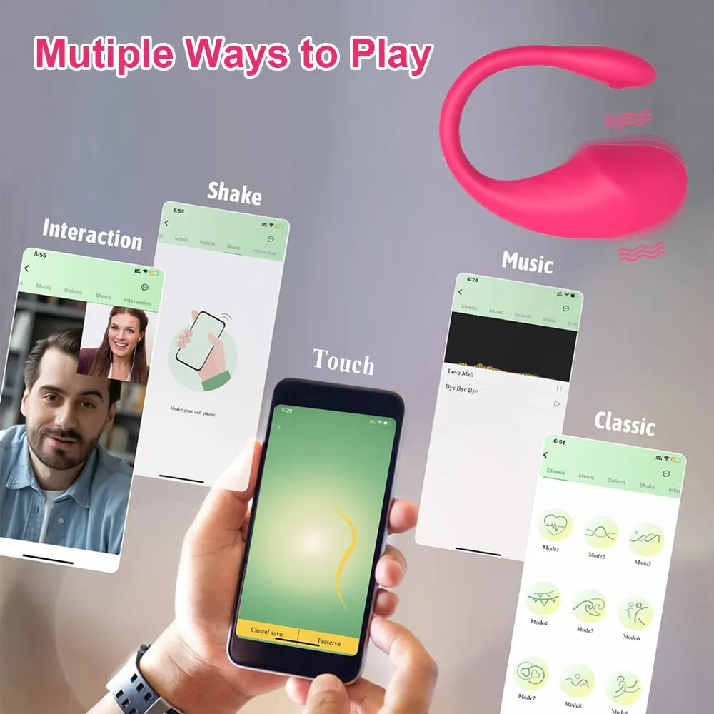 TipTwirl - Bluetooth G Spot Egg Vibrator