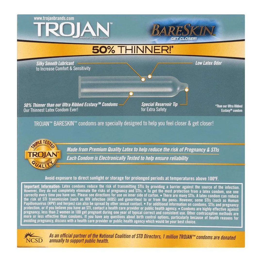 Trojan BareSkin Ultra Thin Condoms