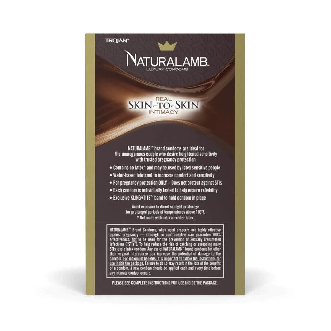 Trojan Naturalamb Latex-Free Condoms