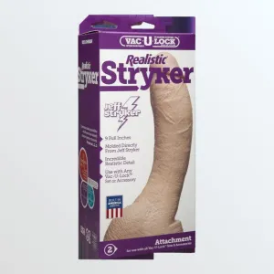 Vac-U-Lock Realistic Stryker 9.5 Dildo for Harnesses