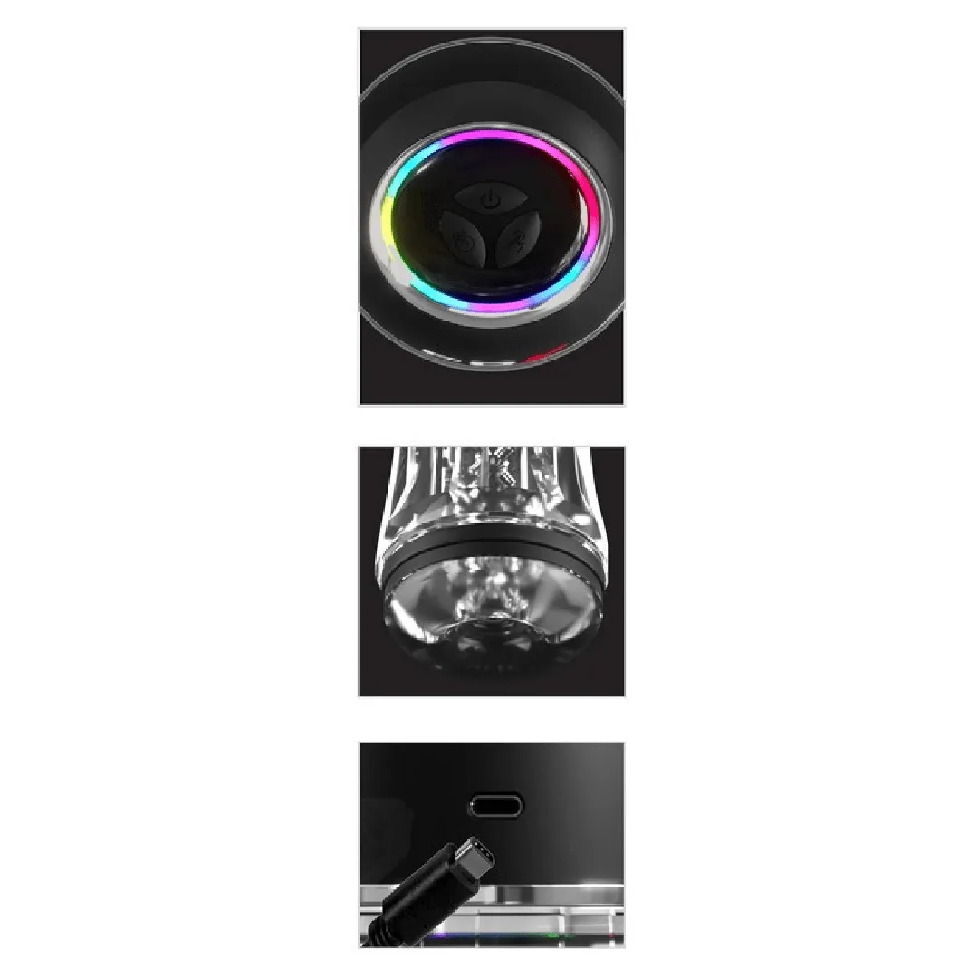 ViewTube Pro Stroker See Through Automatic Suction Masturbator
