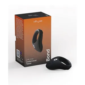 WE VIBE - Bond App-Controlled Remote Control Silicone Cock Ring (Black)