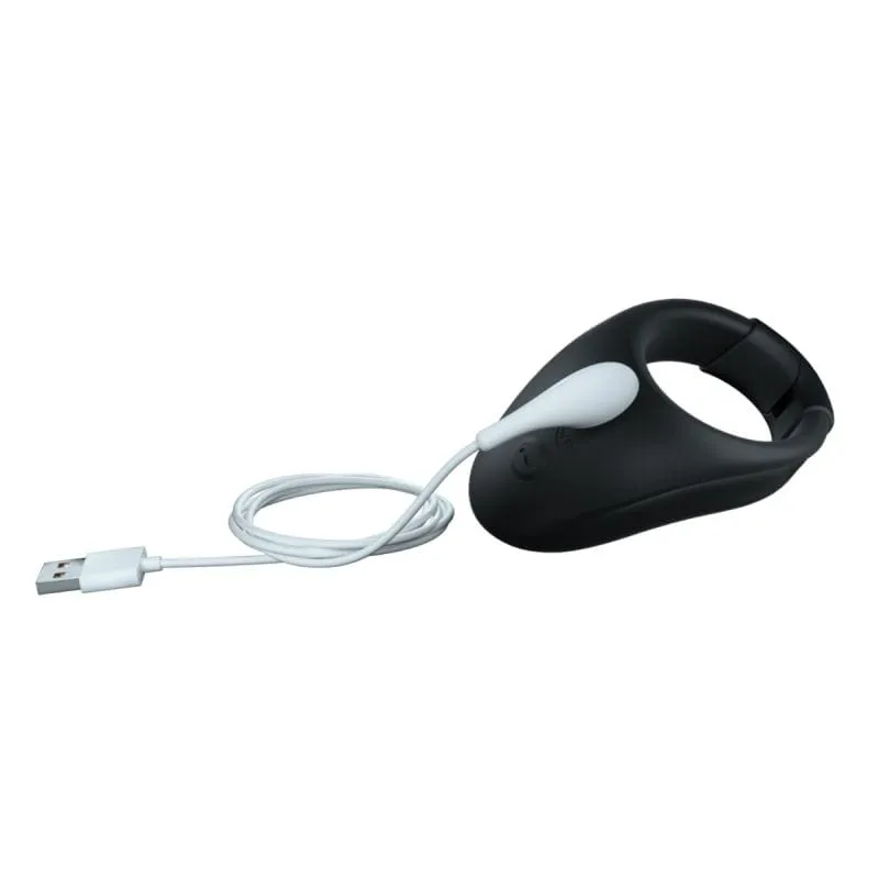 WE VIBE - Bond App-Controlled Remote Control Silicone Cock Ring (Black)