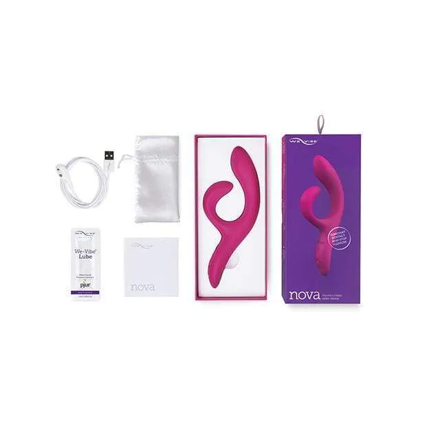 We-Vibe - Nova 2 App-Controlled Flexible Rabbit Vibrator (Fuchsia)
