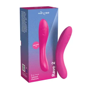 WE VIBE - Rave 2 App-Controlled Vibrating G Spot Dildo