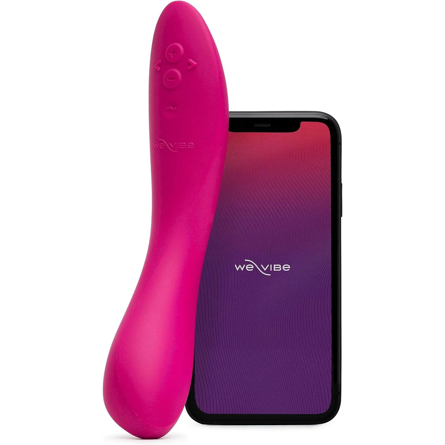 WE VIBE - Rave 2 App-Controlled Vibrating G Spot Dildo
