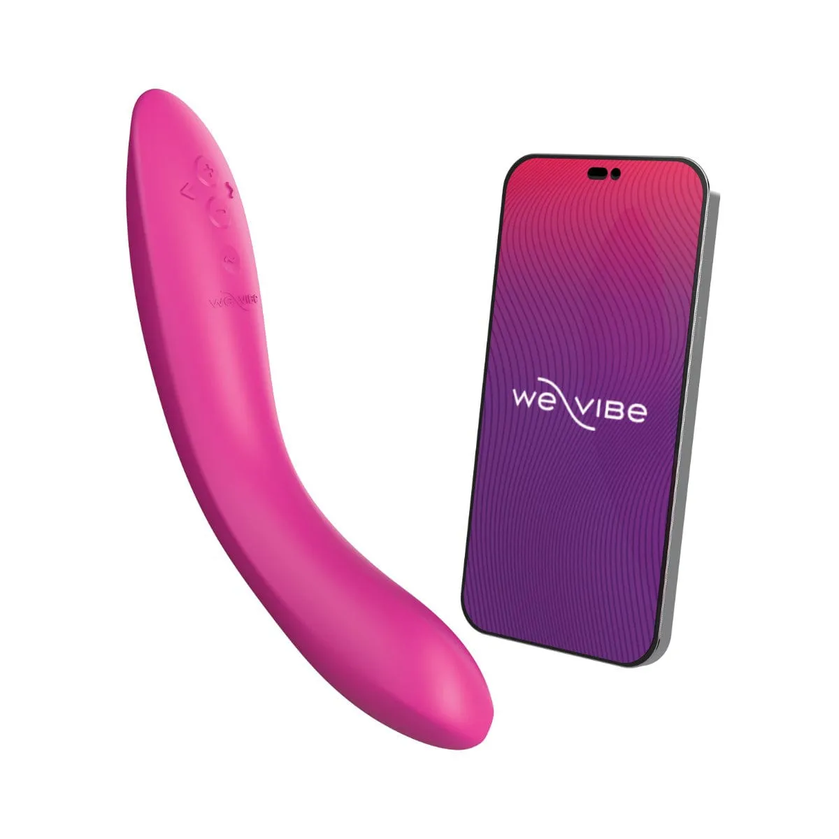 WE VIBE - Rave 2 App-Controlled Vibrating G Spot Dildo