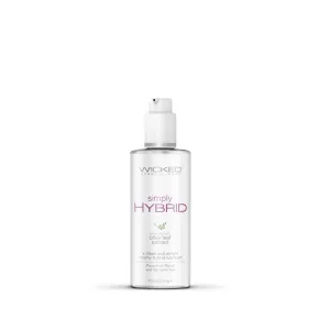 Wicked Simply Hybrid Water and Silicone Lubricant 2.3 oz