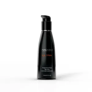 Wicked Ultra Fragrance Free Silicone Lubricant
