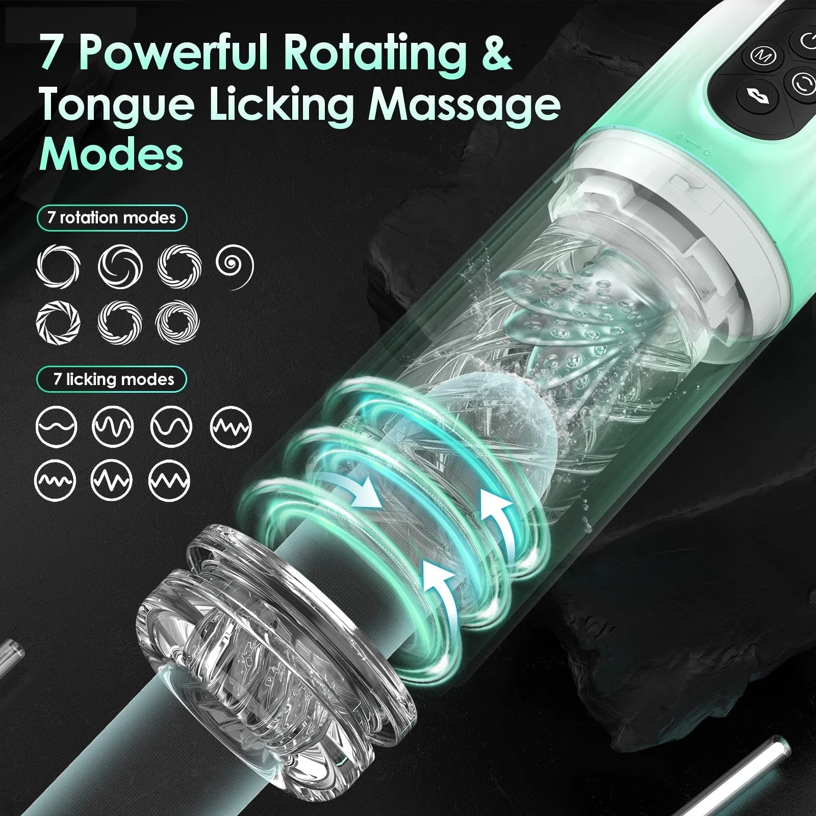 Winks | 2 in 1 Penis Pump Enlargement Training  Male Masturbator