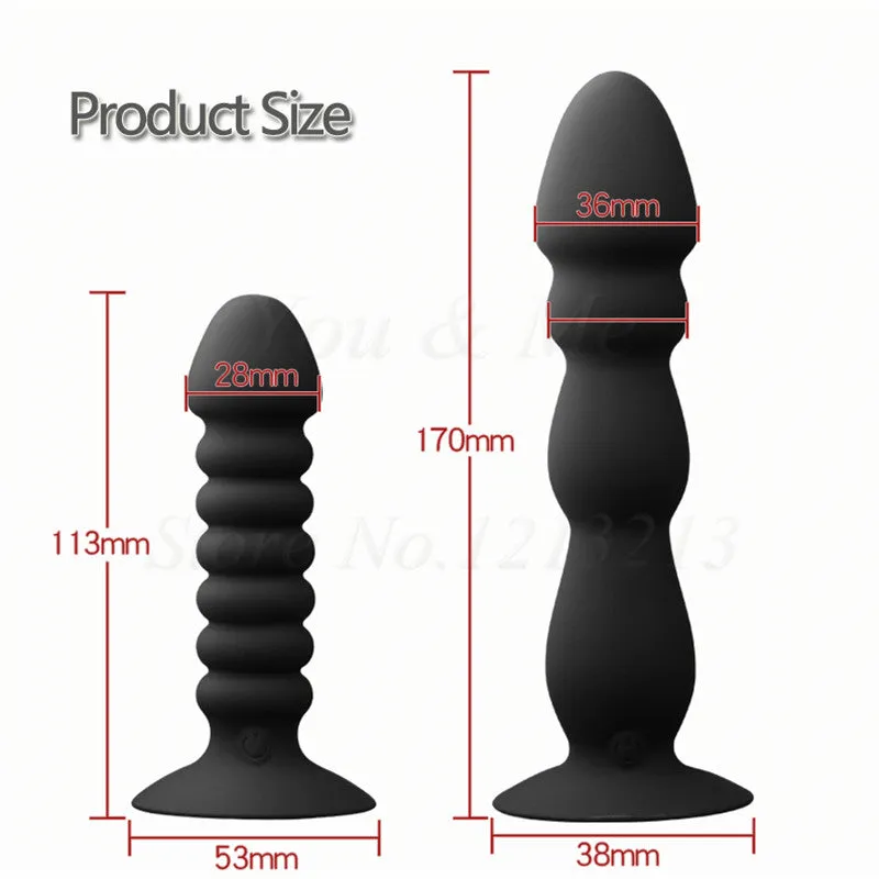 Wireless Remote control Anal Buttplug Vibrator