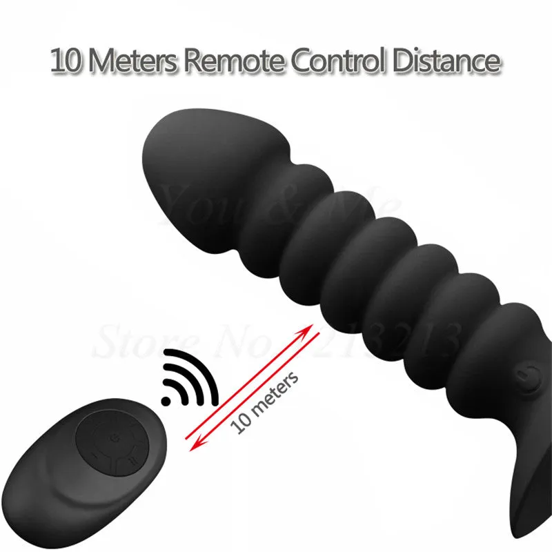 Wireless Remote control Anal Buttplug Vibrator