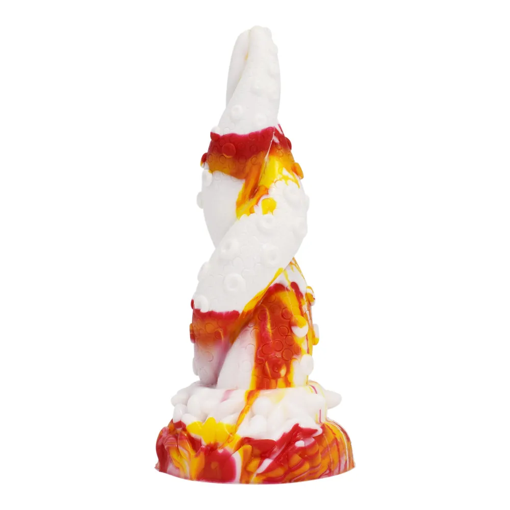YOCY Ancient Mythical Yellow Dragon Tentacle Dildo