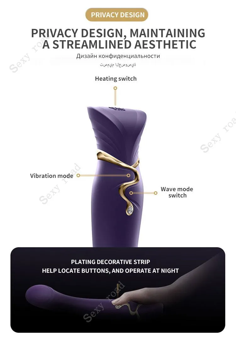 ZALO Queen Set G-spot PulseWave Vibrator with Suction Sleeve