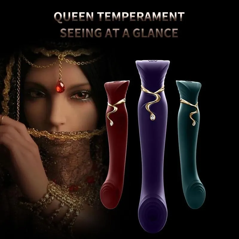 ZALO Queen Set G-spot PulseWave Vibrator with Suction Sleeve